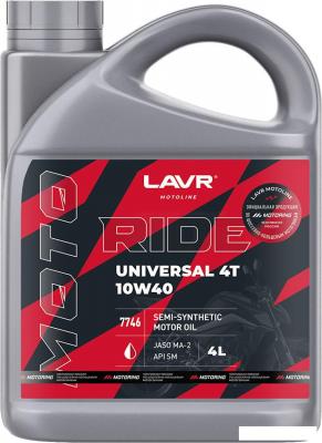 Моторное масло Lavr Universal 4T 10W-40 4л
