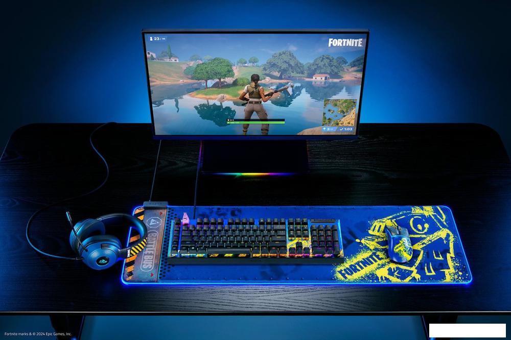 Коврик для стола Razer Goliathus Chroma Extended Fortnite Edition
