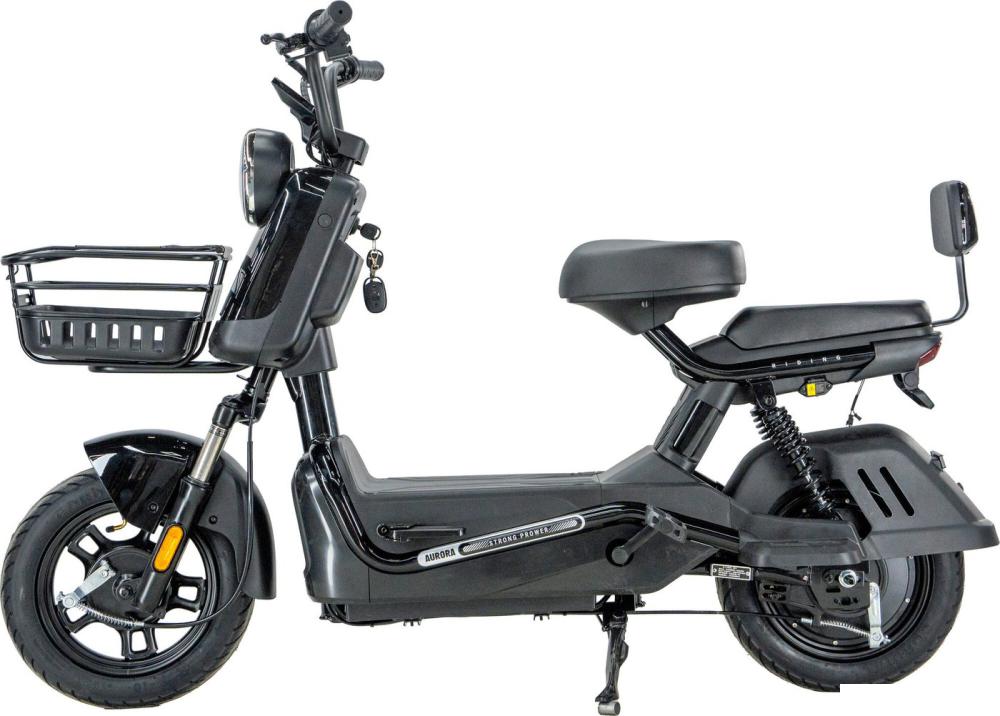 Электроскутер ZeuS Aurora (черный)