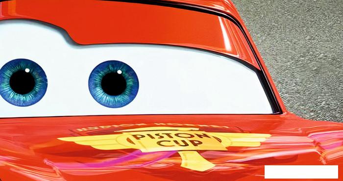 Обои ФабрикаФресок Тачки мультфильм из стены 903270 (300x270)