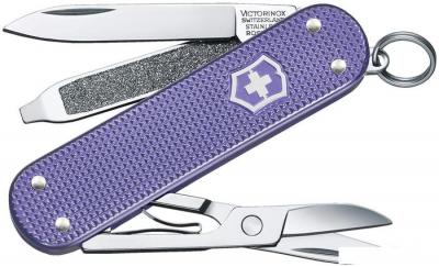 Мультитул Victorinox Classic Alox SD Colors (фиолетовый)