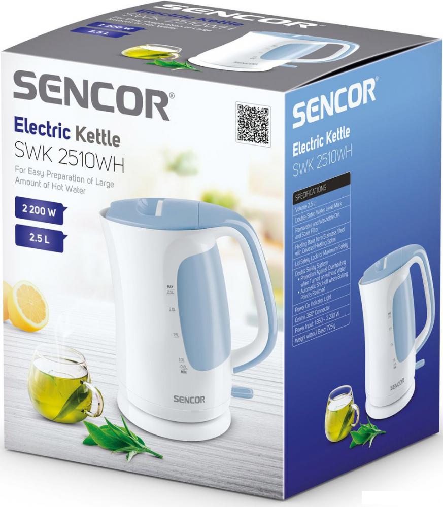 Электрический чайник Sencor SWK 2510WH