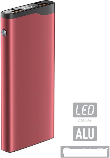 Внешний аккумулятор Olmio QL-10 10000mAh (красный)