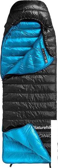 Спальный мешок Naturehike CW400 NH18C400-D (L, черный)