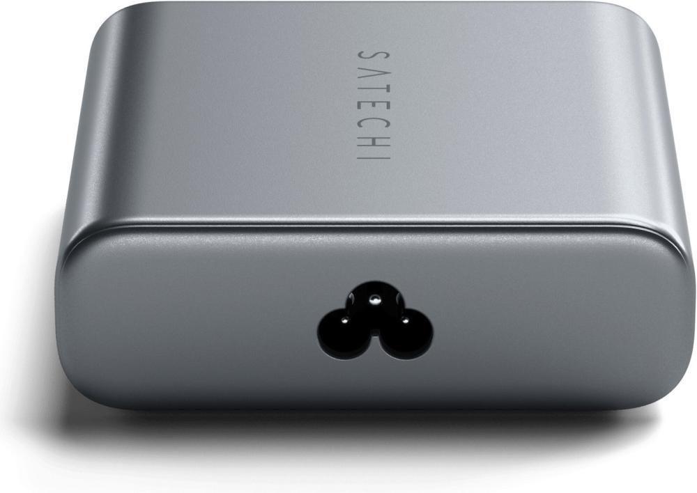 Сетевое зарядное Satechi 200W USB-C 6-Port GaN Charger ST-C200GM-EU