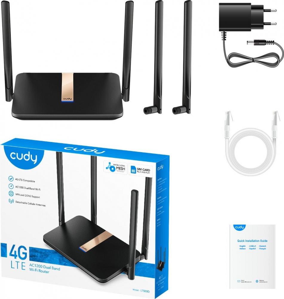 4G Wi-Fi роутер Cudy LT500D 2.0