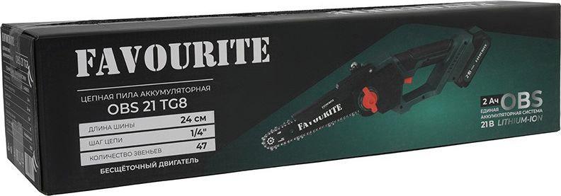 Аккумуляторная пила Favourite OBS 21 TG8 (с 1-им АКБ)