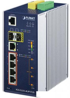 Управляемый коммутатор уровня 2+ PLANET IGS-5225-4UP1T2S