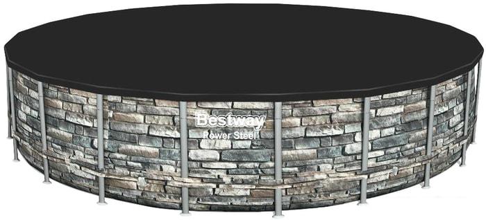 Бассейны Bestway Power Steel Камень 56889 (671x132)