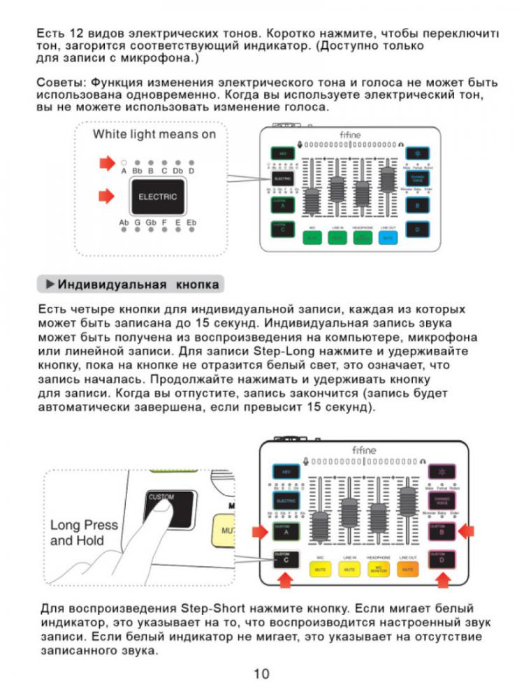 Микшерный пульт FIFINE SC3 (черный)