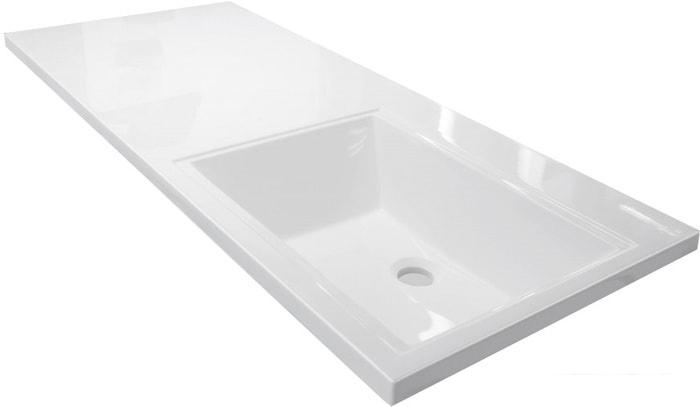 Умывальники Эстет Даллас 115, правая (белый)