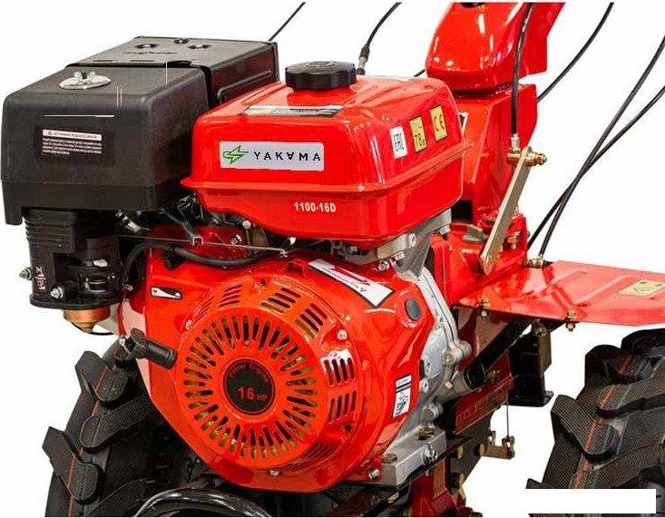 Мотоблок бензиновый Yakama 1100-16 с ВОМ