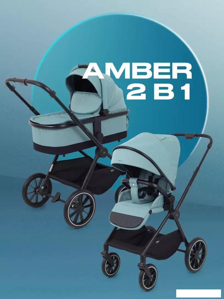 Детские коляски и аксессуары MOWbaby Amber MB067 (2 в 1, мятный)