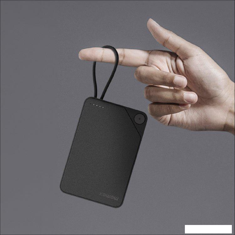 Внешний аккумулятор Momax 1-Power X Built-in USB-C IP152 10000mAh (черный)