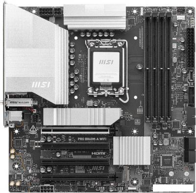 Материнская плата MSI Pro B860M-A WiFi