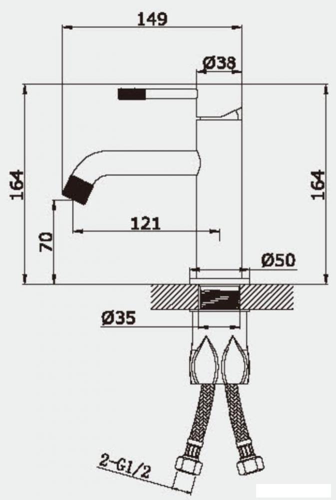 Смесители Vieir V402511-S