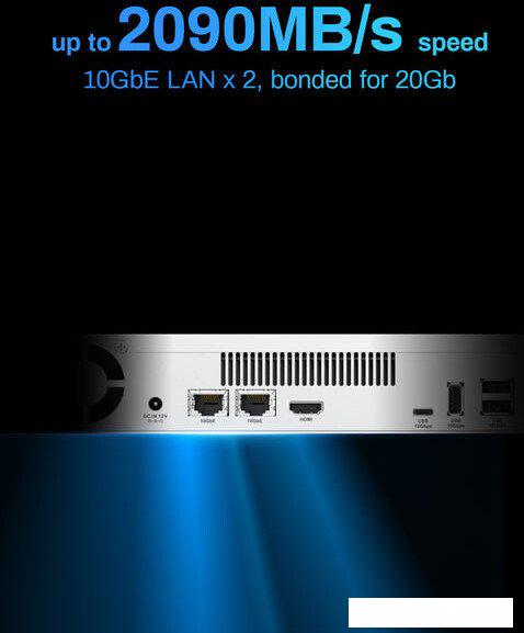 Сетевой накопитель TerraMaster U4-500