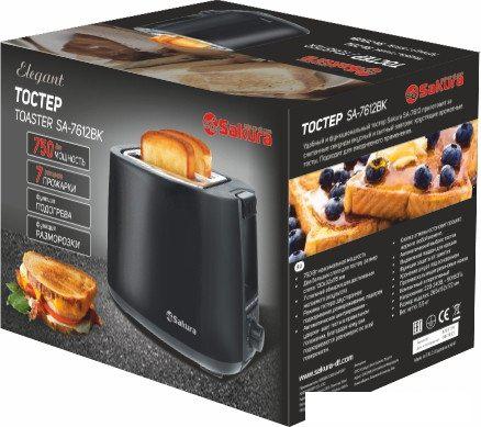 Тостер Sakura SA-7612BK