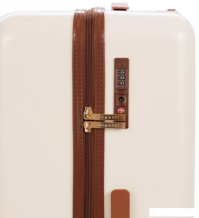 Чемодан-спиннер Bugatti Amelia 49716250 (бежевый)