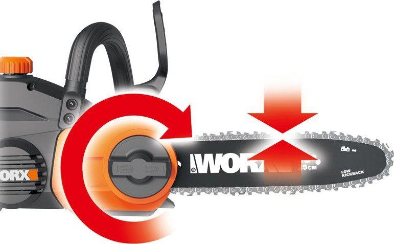 Аккумуляторная пила Worx WG322E (с 1-им АКБ)