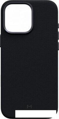 Чехол для телефона Magssory Eco Leather Case Midnight для iPhone 16 Pro Max CLT029m
