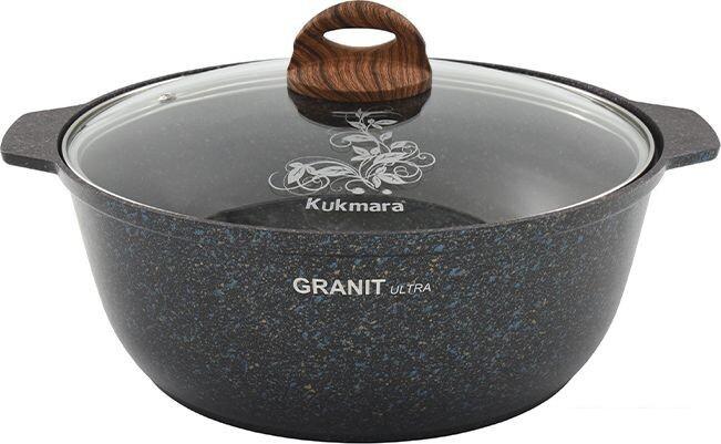 Жаровня Kukmara Granit Ultra Blue жгг52а