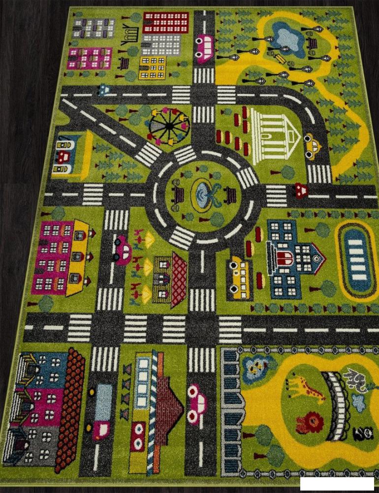 Ковер для детской Merinos Orion C070-STAN-GREEN (1.6х2.3)