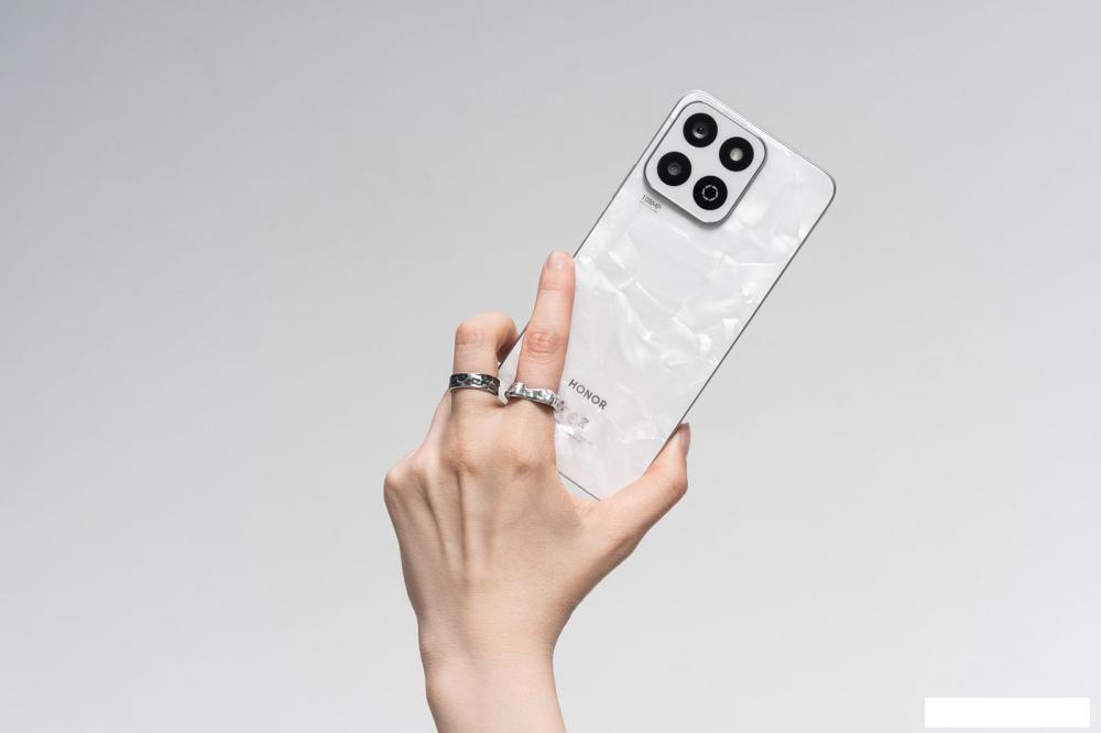 Смартфон HONOR X7c 8GB/256GB (лунный белый)