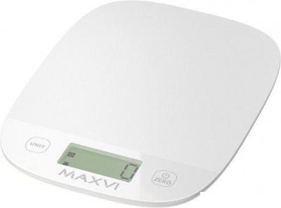 Кухонные весы Maxvi KS101P (белый)