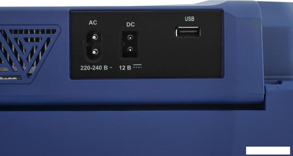 Термоэлектрический автохолодильник ZUGEL ZCR1004 32л (синий)