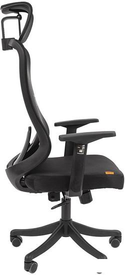 Офисные кресла и стулья CHAIRMAN CH563 (черный пластик/черный)