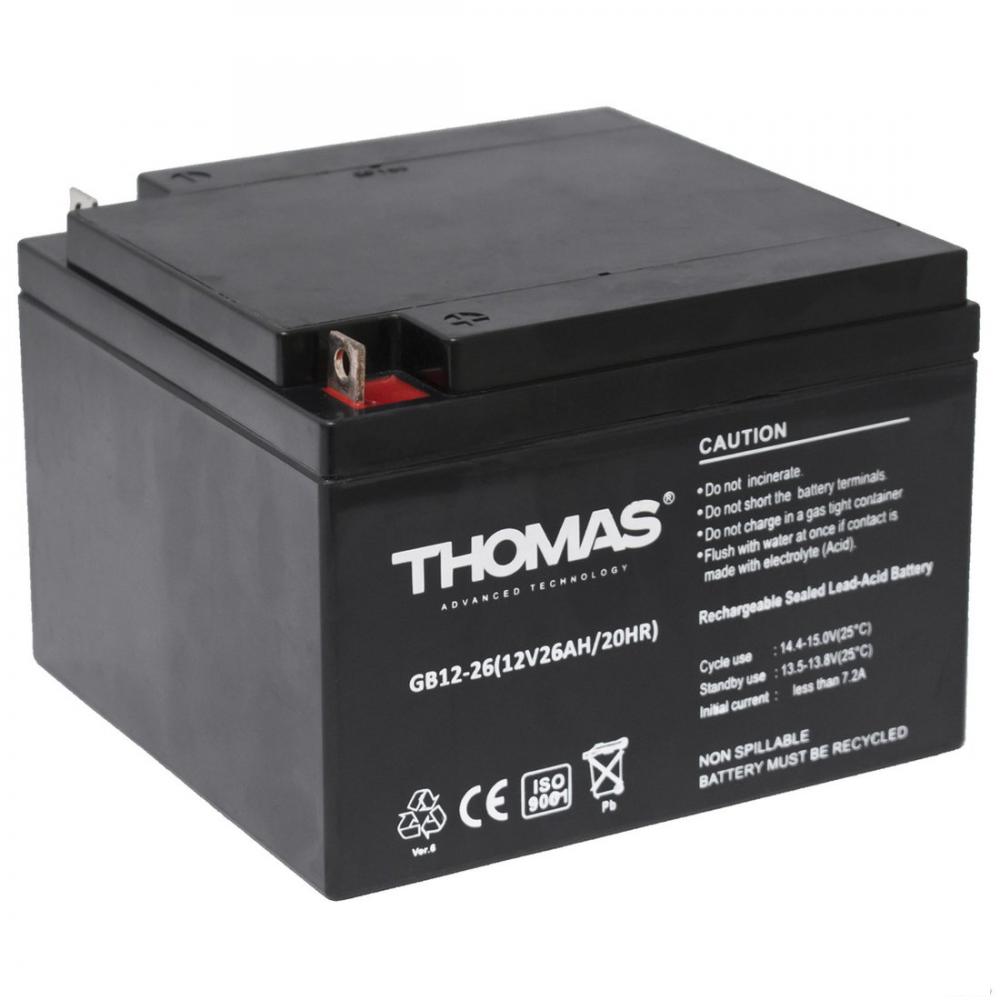 Аккумуляторы для ИБП Thomas GB 12-26 Ah 12V26Ah