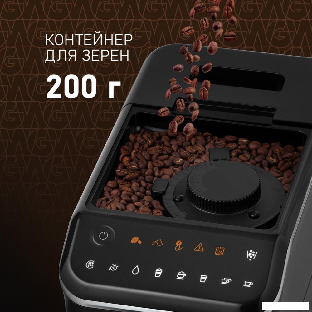 Кофеварки и кофемашины Weissgauff WCM-325 Black Automatic Touch Cappuccino