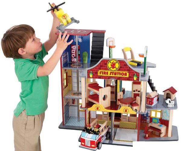 Паркинг KidKraft Пожарно-спасательная станция 63214-KE