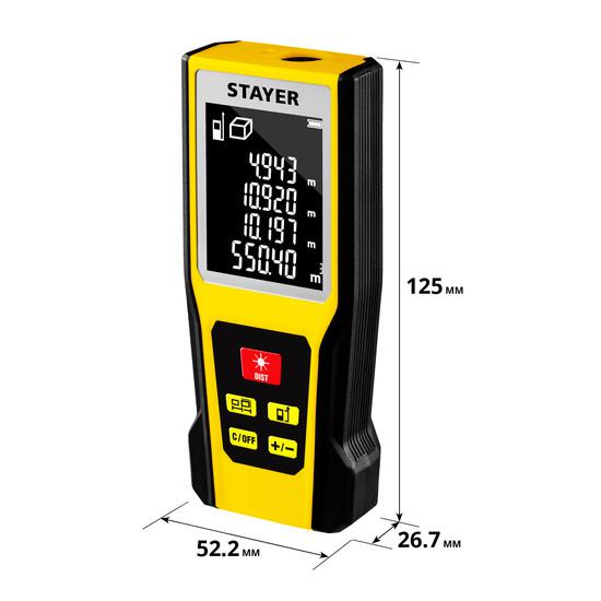 Лазерный дальномер Stayer Professional LDM60 34957