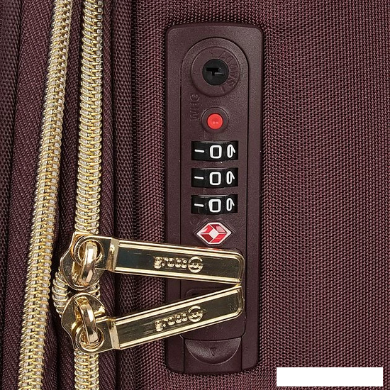 Чемоданы, сумки-тележки Grott 338-1731/3-28 (бордовый)