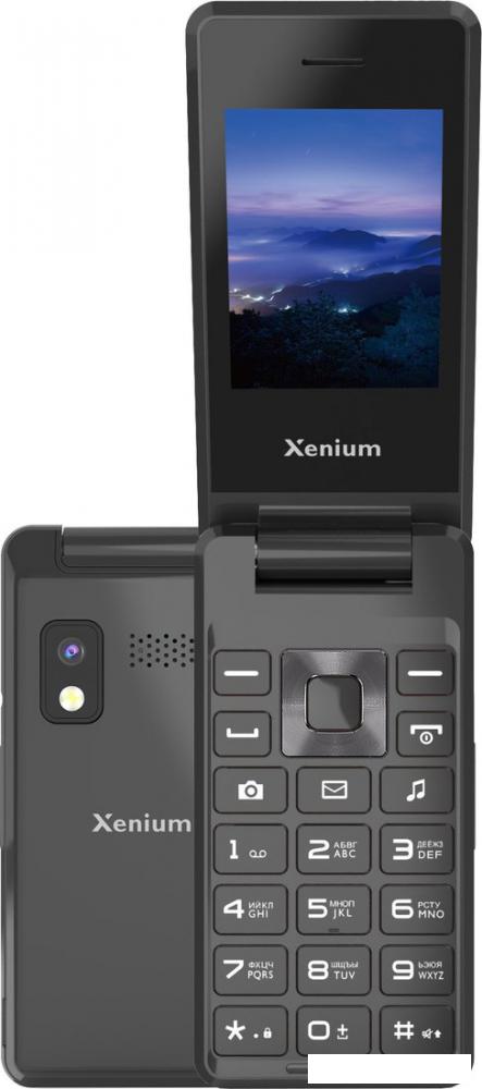 Кнопочный телефон Xenium X600 (темно-серый)