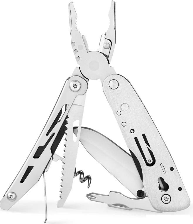 Мультитул Ganzo G304 (серебристый/черный)