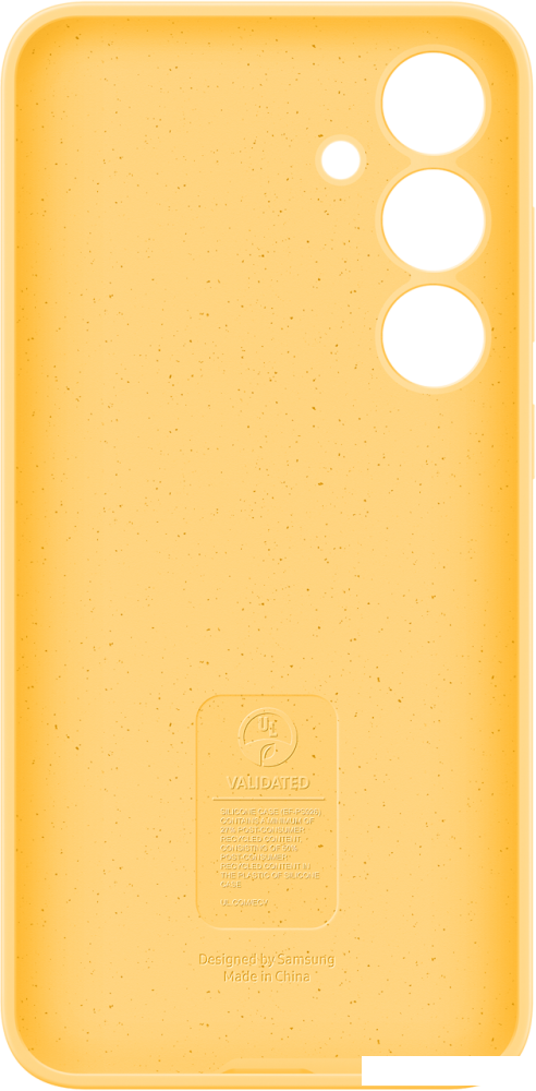 Чехол для телефона Samsung Silicone Case S24+ (желтый)