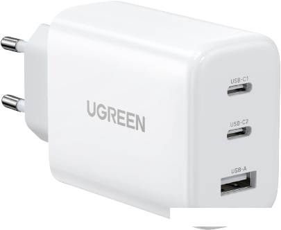 Сетевое зарядное Ugreen CD275 90496 (белый) Сетевое зарядное Ugreen CD275 90496 (белый)