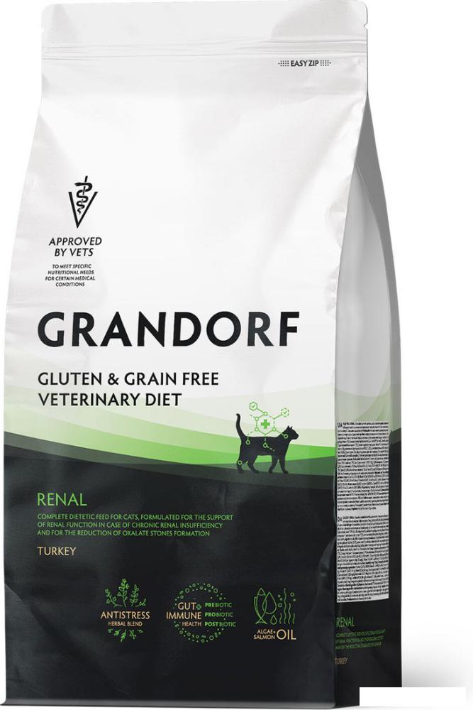 Корма для кошек Grandorf Vet Cat Renal 2 кг