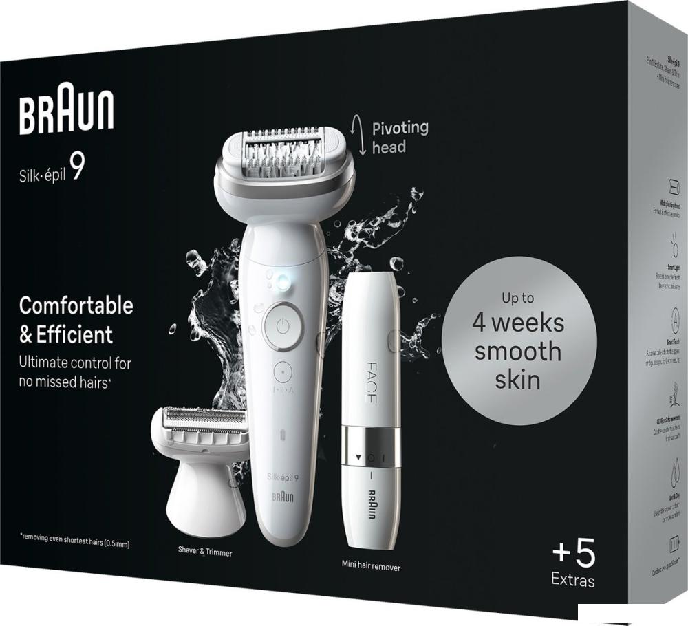 Эпилятор Braun Silk-epil 9 9-341