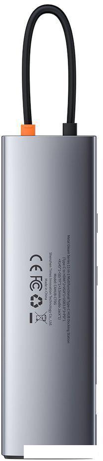 Док-станция Baseus Metal Gleam Series 11-in-1 Multifunctional HUB Type-C Hub Docking Station CAHUB-CT0G