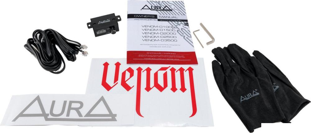 Автомобильный усилитель Aura Venom-D2000AE