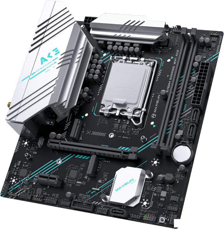 Материнская плата Maxsun B760M Gaming WiFi Ace