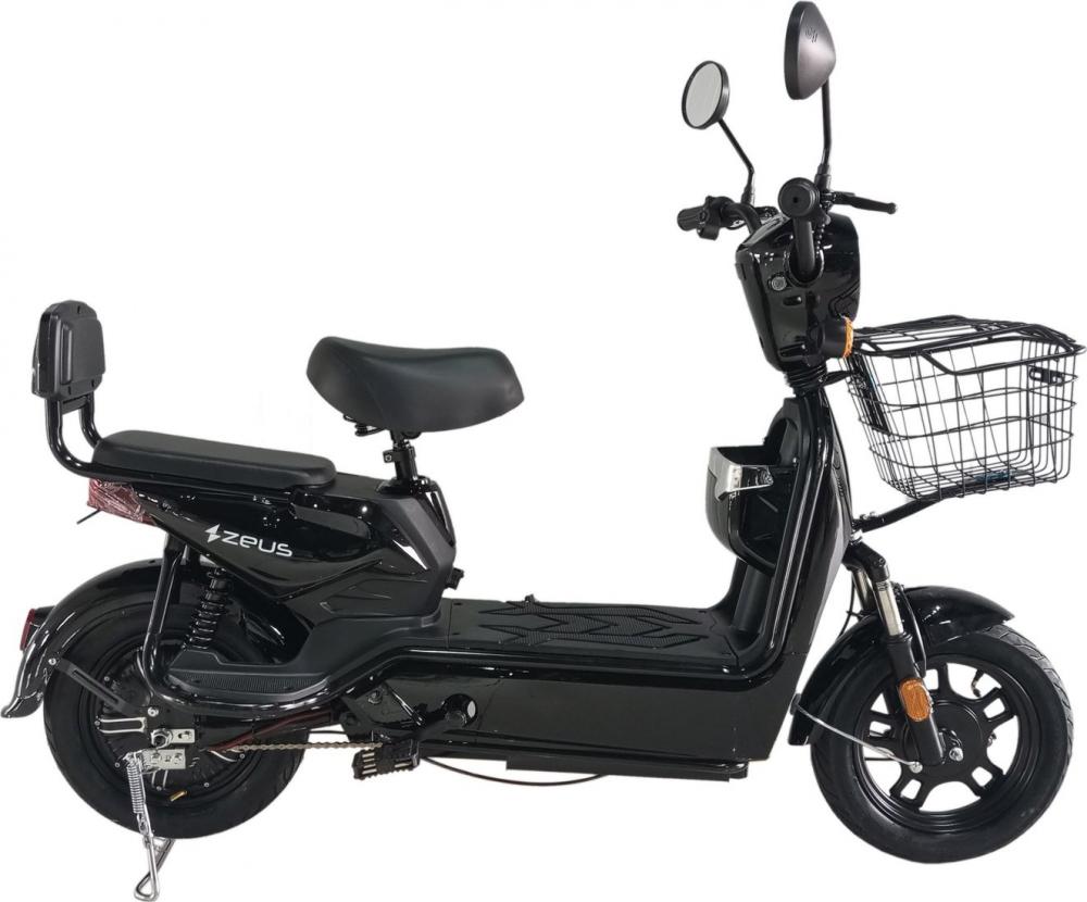 Электроскутер ZeuS Odyssey (черный)