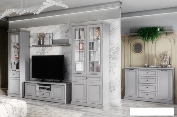 Шкафы Anrex Valencia 1V1D1S (серый)