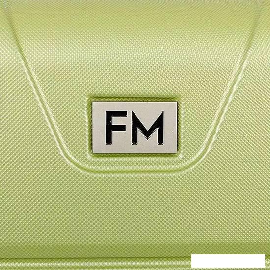 Чемодан-спиннер Francesco Molinary 336-161426/3-20 (салатовый)