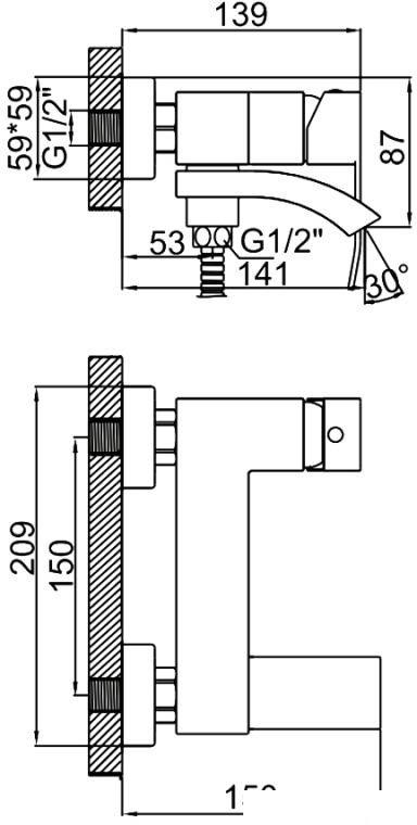 Смесители Ledeme L73117