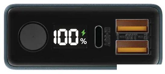 Внешний аккумулятор Olmio QX-10 10000mAh (темно-зеленый)